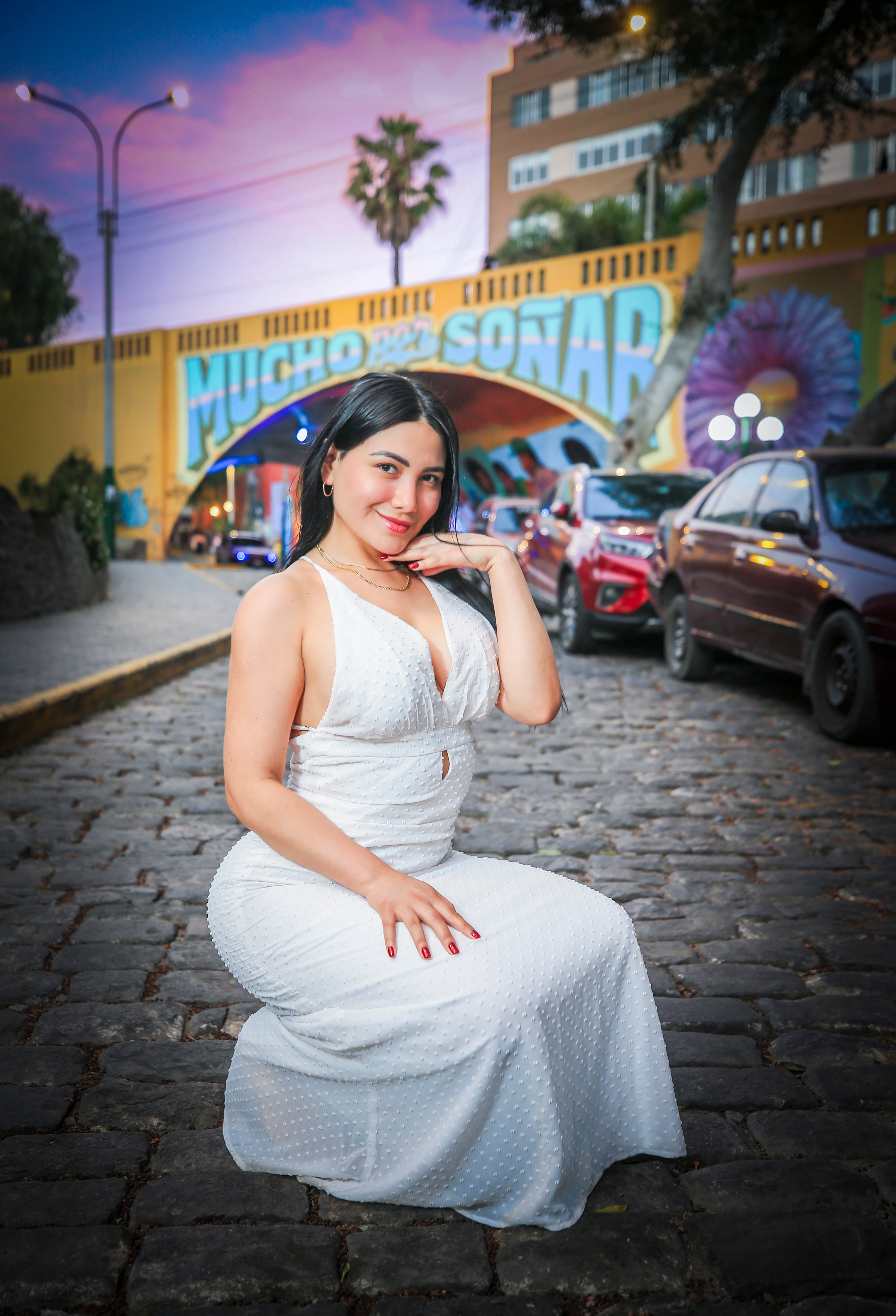 Karen no le cierra las puertas a la política, por el contrario, dice que va con todo para las próximas elecciones, y no parará hasta ser presidenta. (Foto: César Bueno)