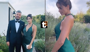 Milett Figueroa y el sensual vestido con el que impactó en la boda la hija de Marcelo Tinelli: “Ella es una bomba”