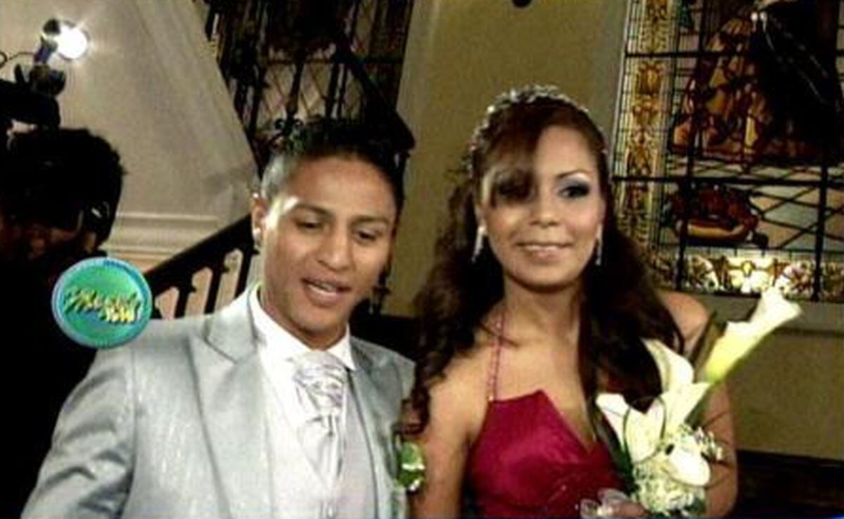 El día del matrimonio civil de Jonathan Maicelo y Débora Luna. (Foto: Magaly Teve)