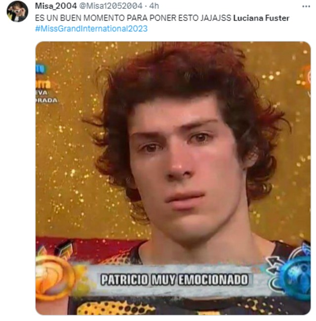 Usuarios de redes sociales se volcaron a Twitter para celebrar la coronación de Luciana Fuster en el Miss Grand 2023 con divertidos memes.