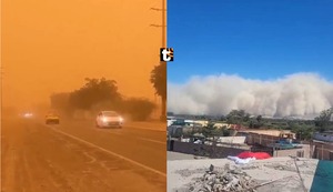 Tormenta de arena y fuertes vientos en Ica: Inusual fenómeno y “jamás visto”, genera preocupación