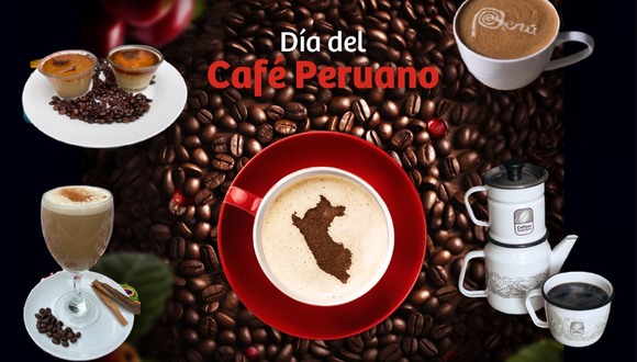 Calidad de producción nacional. El café peruano es reconocido en el mundo y sus deliciosos productos derivados cautivan la atención y preferencias del público. (Isabel Medina /Foto Compos. Trome /Marca Perú /Feria de la Fortuna).