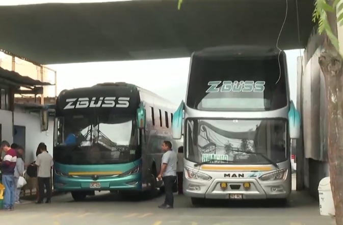 Empresa de transportes Z-Buss en la mira de la delincuencia. (Captura Cuarto Poder)