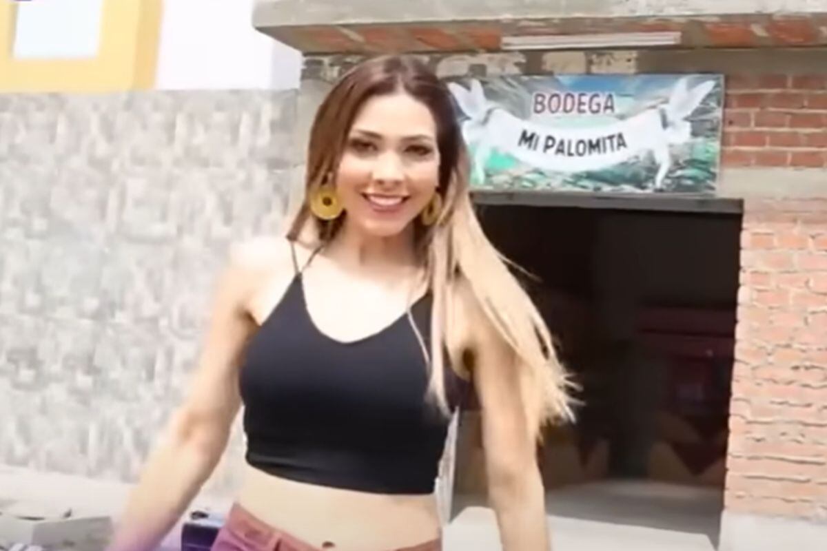 Lucecita Ceballos en los dets de “Al fondo hay sitio” (Foto: América TV)