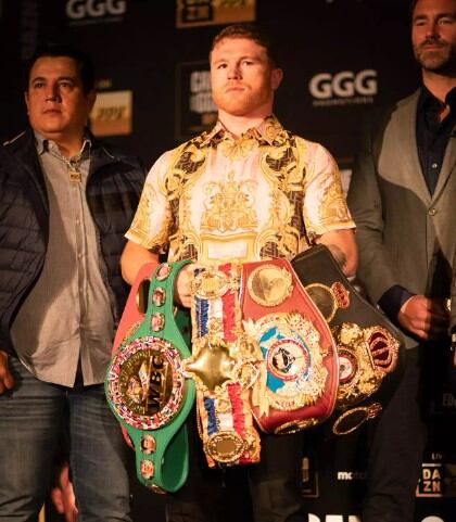"Canelo" posee varios campeonatos en su haber (Foto: CORTESÍA DE THE 3 COLLECTIVE)
