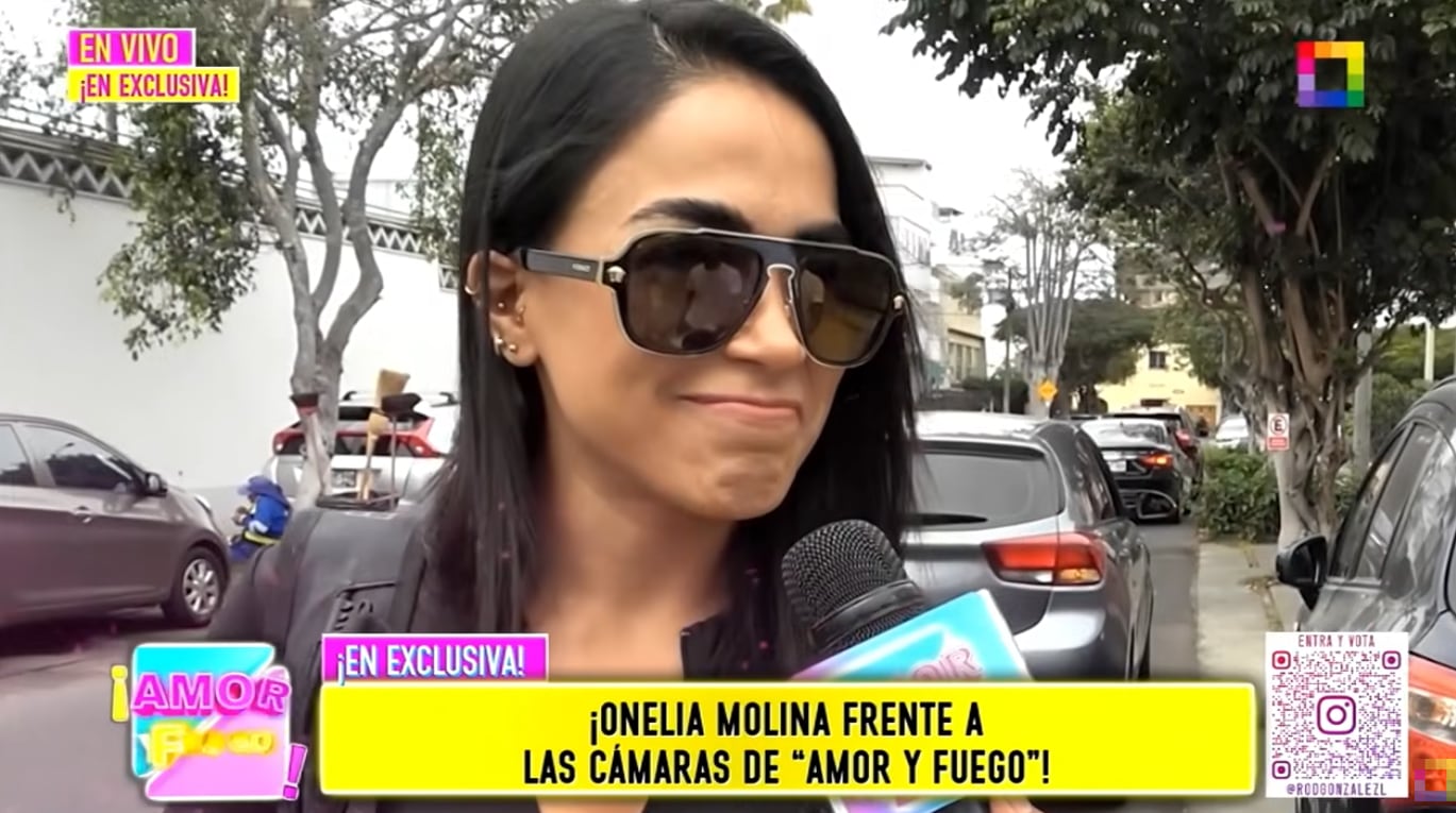 Onelia confiesa que quiere a la familia de Mario. (Amor y fuego)