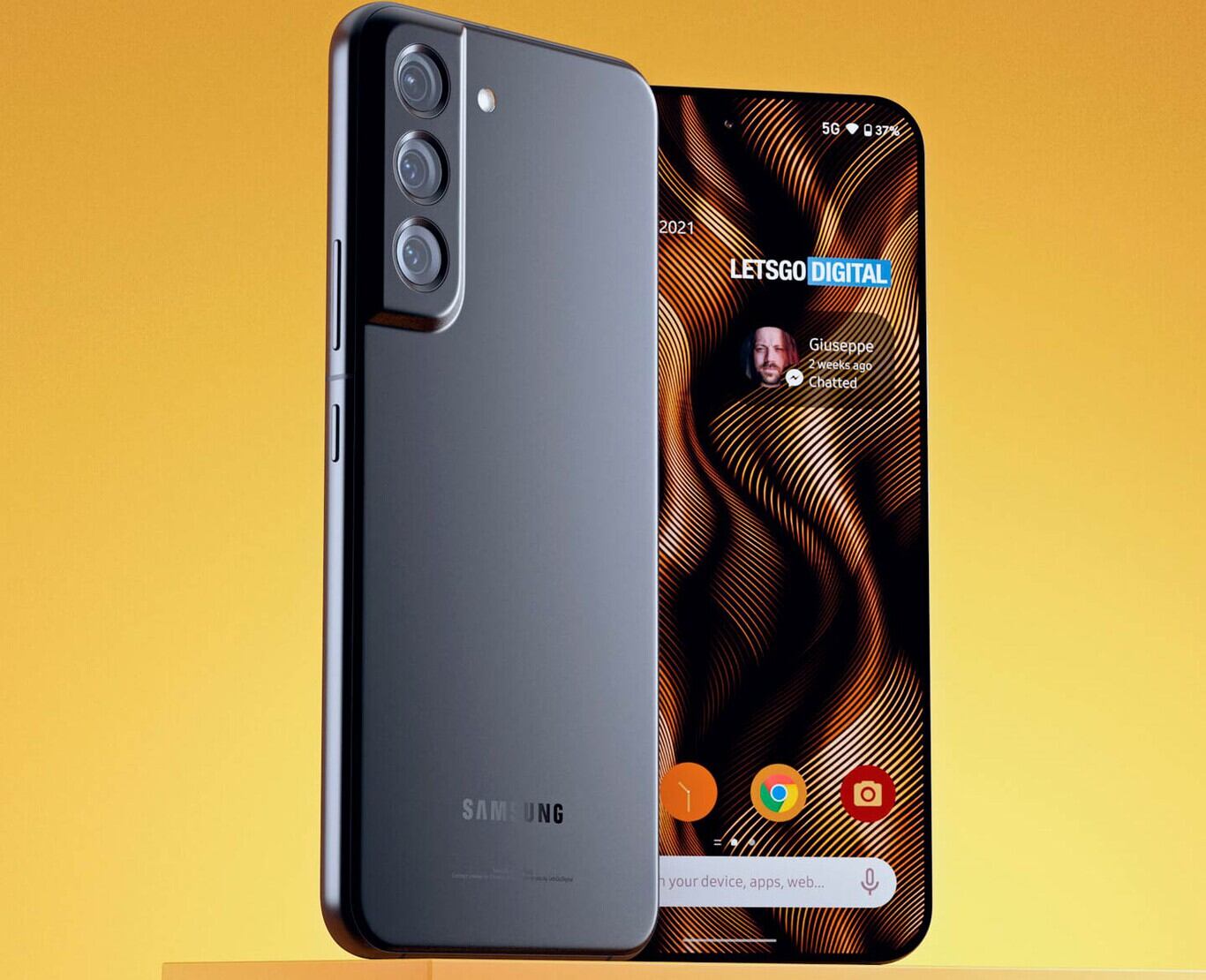 Web desarrolla modelo 3D de los próximos Samsung. | Foto: Let's Go Digital