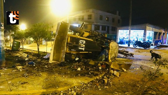 Choque de retroexcavadora: Vecinos de Jicamarca piden seguridad