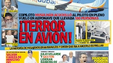 ¡TERROR EN AVIÓN!