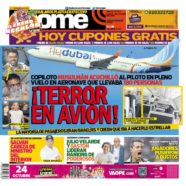 Portada Trome