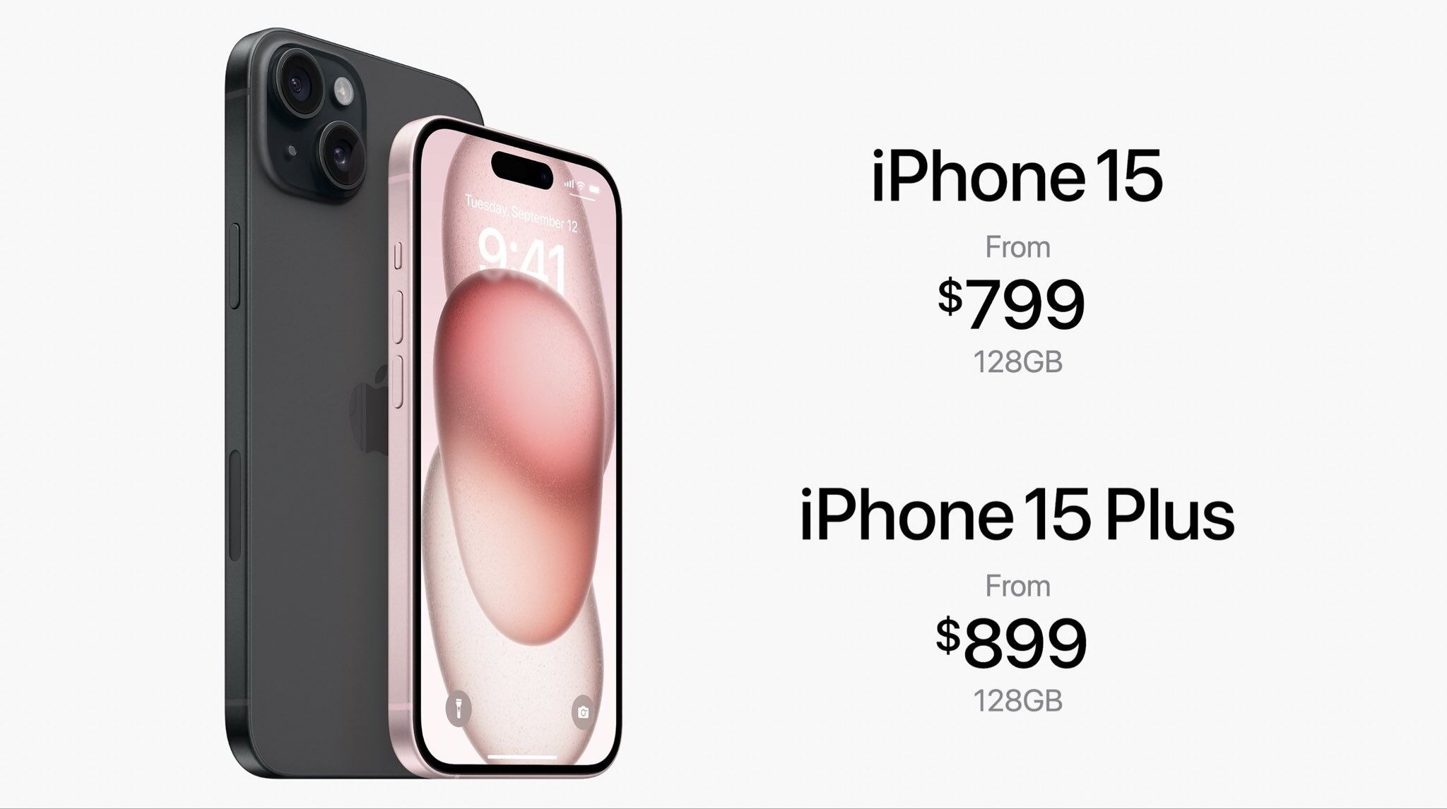 Precio del iPhone 15.