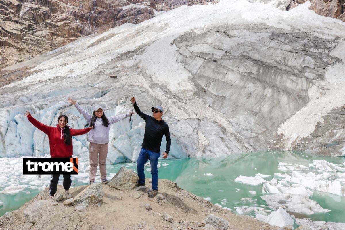 Conoce la laguna 'Rocotuyoc' y 'Congelada' en Huaraz. Foto: Allen Gino Quintana