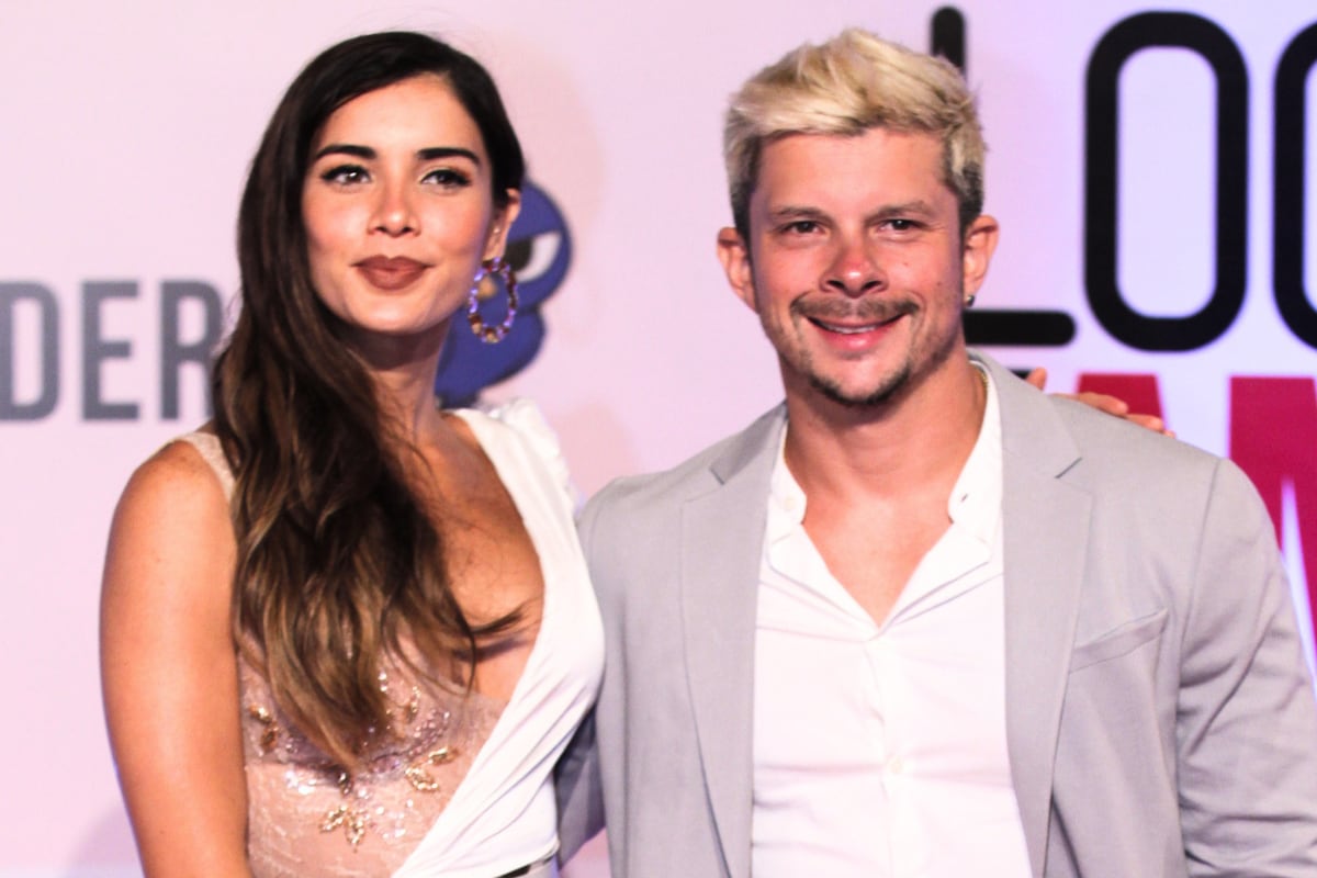 Mario Hart y Korina Rivadeneira