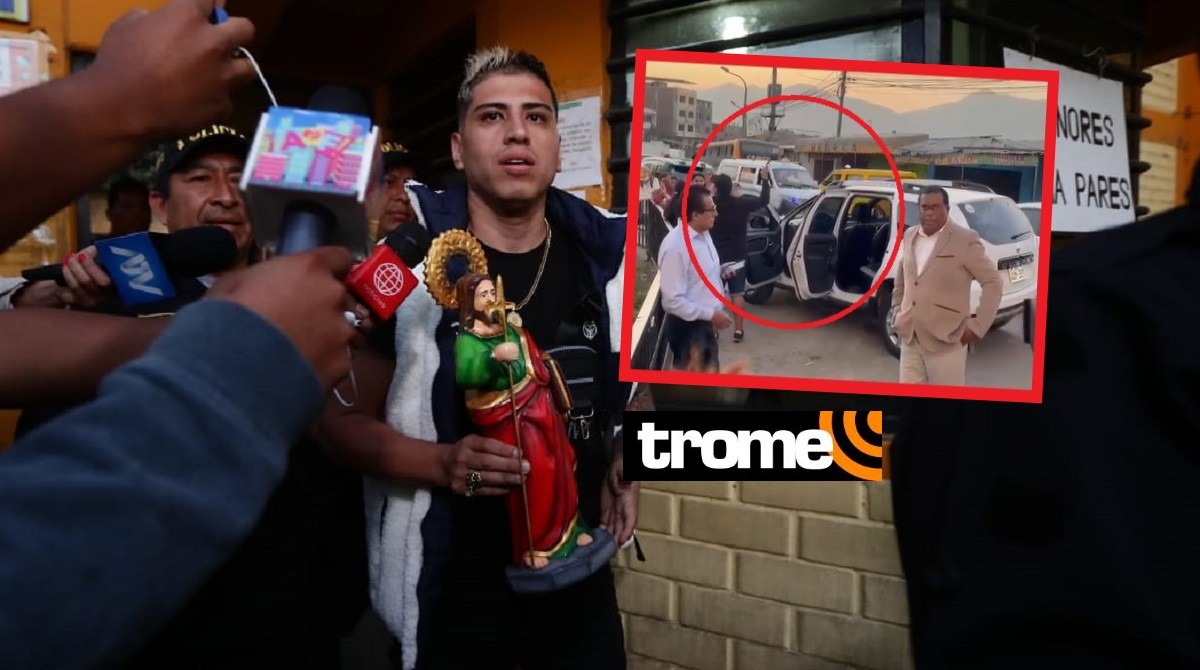 John Kelvin salió de la carcél. (Foto: Jesús Saucedo / Lady Gamarra / @photo.gec).