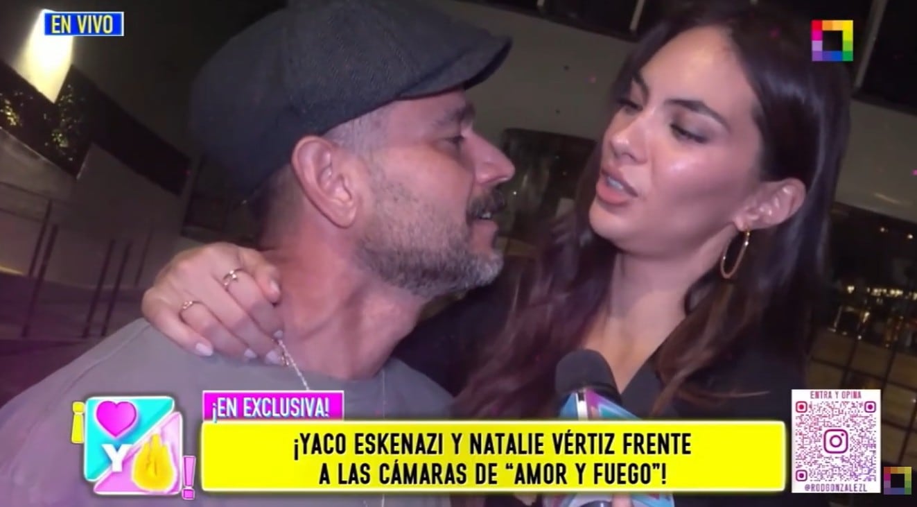 Yaco le pide a Natalie que no lo deje.