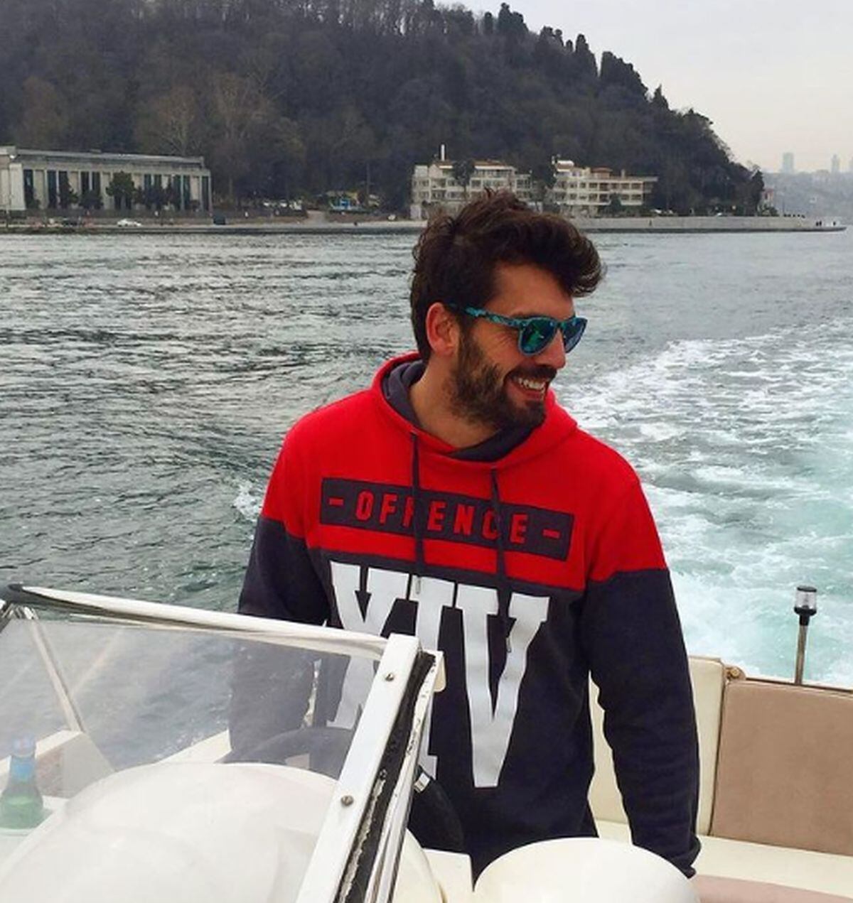 A él le encanta estar en el mar (Foto: Can Nergis / Instagram)