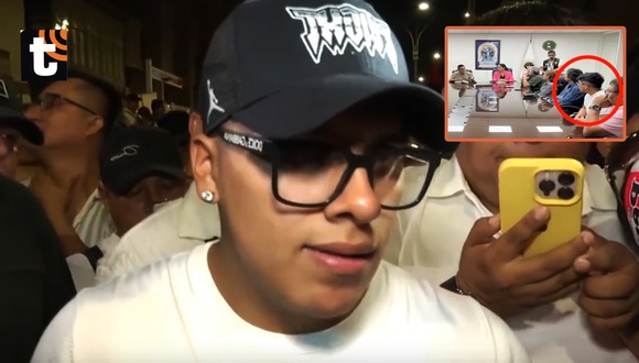 Chechito explica presencia en el congreso