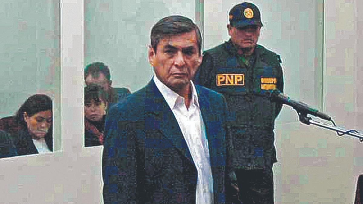 Ex cabecilla terrorista del MRTA Víctor Polay ante los tribunales.