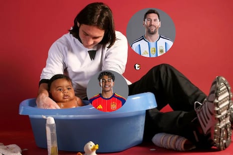 ¡Del baño de espuma a la final del Mundial! Messi y Lamine Yamal se reencuentran 19 años después