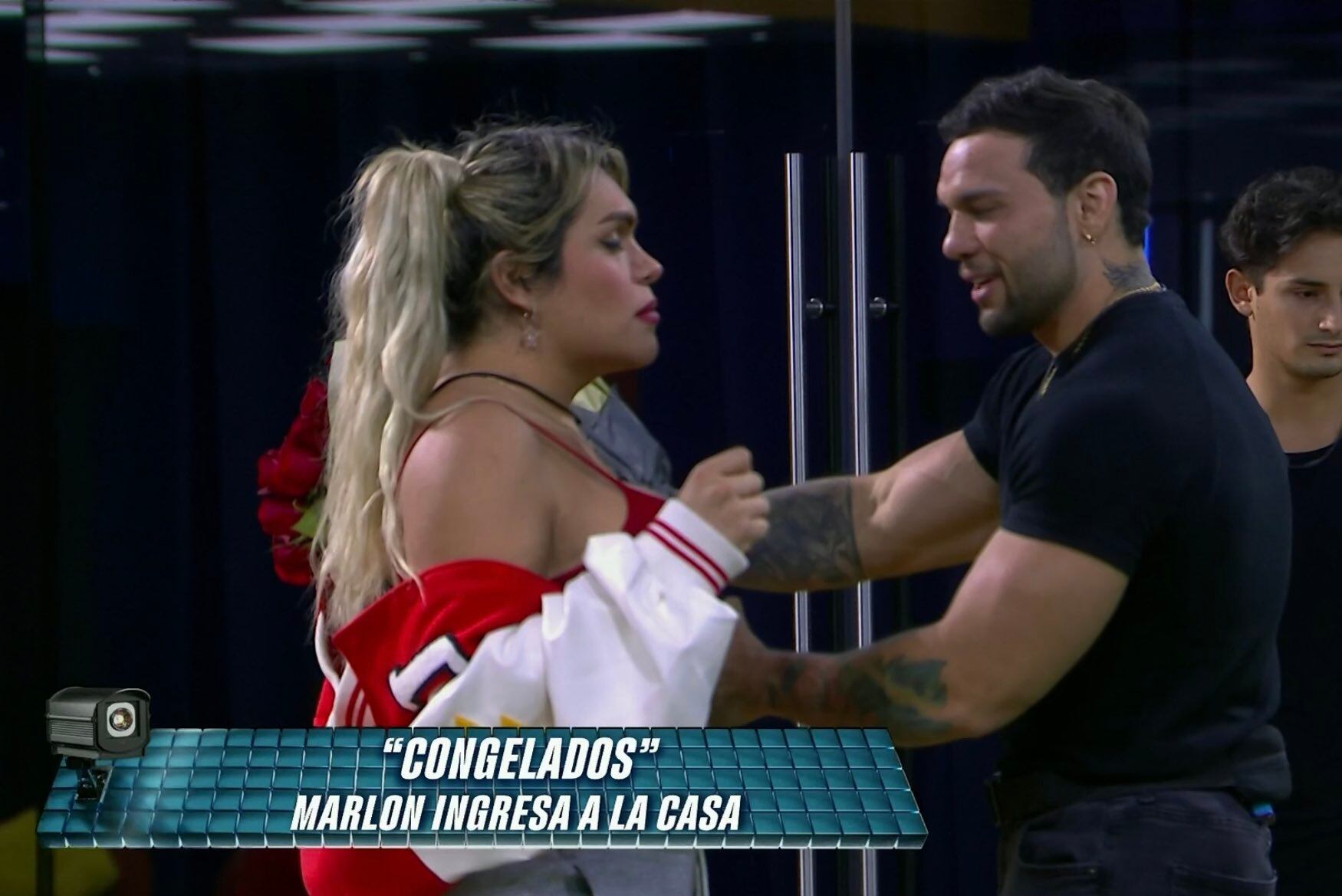 Wendy Guevara y Marlon se reencontraron en "La casa de los famosos México" (Foto: Televisa)