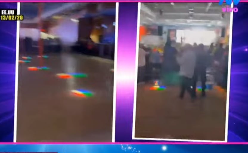 Local donde se presentó Yahaira Plasencia en Virginia. (Magaly TV, La Firme)