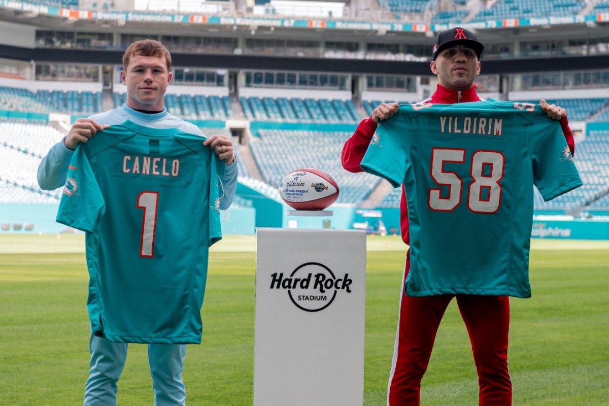 El combate entre el Canelo Álvarez y Yildirim tendrá lugar en el Hard Rock Stadium de Miami.