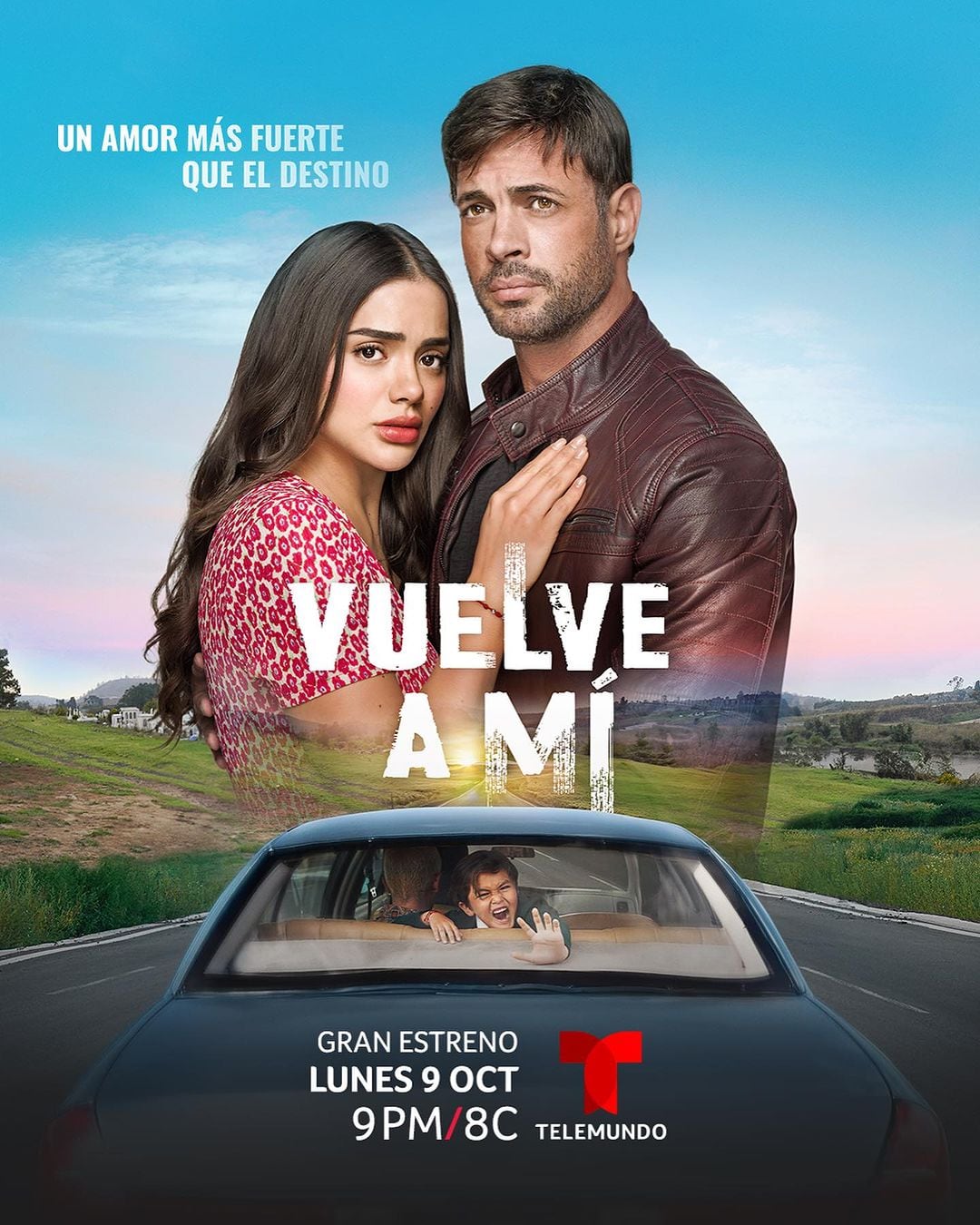 William Levy y Samadhi Zendejas protagonizan la telenovela "Vuelve a mí" (Foto: Telemundo)