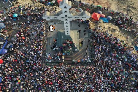 El vía crucis del Cristo Cholo en FOTOS: Mira las mejores postales