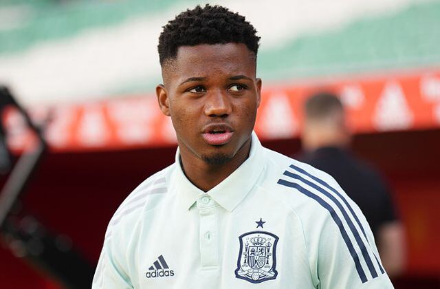 Ansu Fati - España. (Foto: Getty)