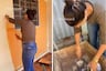 Una joven repara la casa de sus padres con sus propias manos y es felicitada en redes