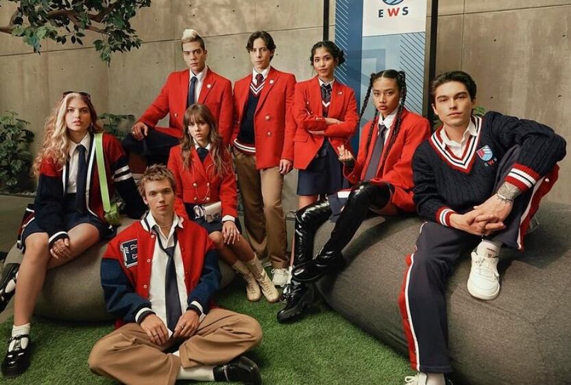 Los personajes de la nueva versión de Rebelde. (Foto: Azul Guaita / Instagram)