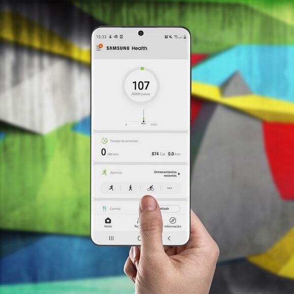 Samsung Health es una de las afortunadas en ya no tener publicidad. | Foto: Samsung