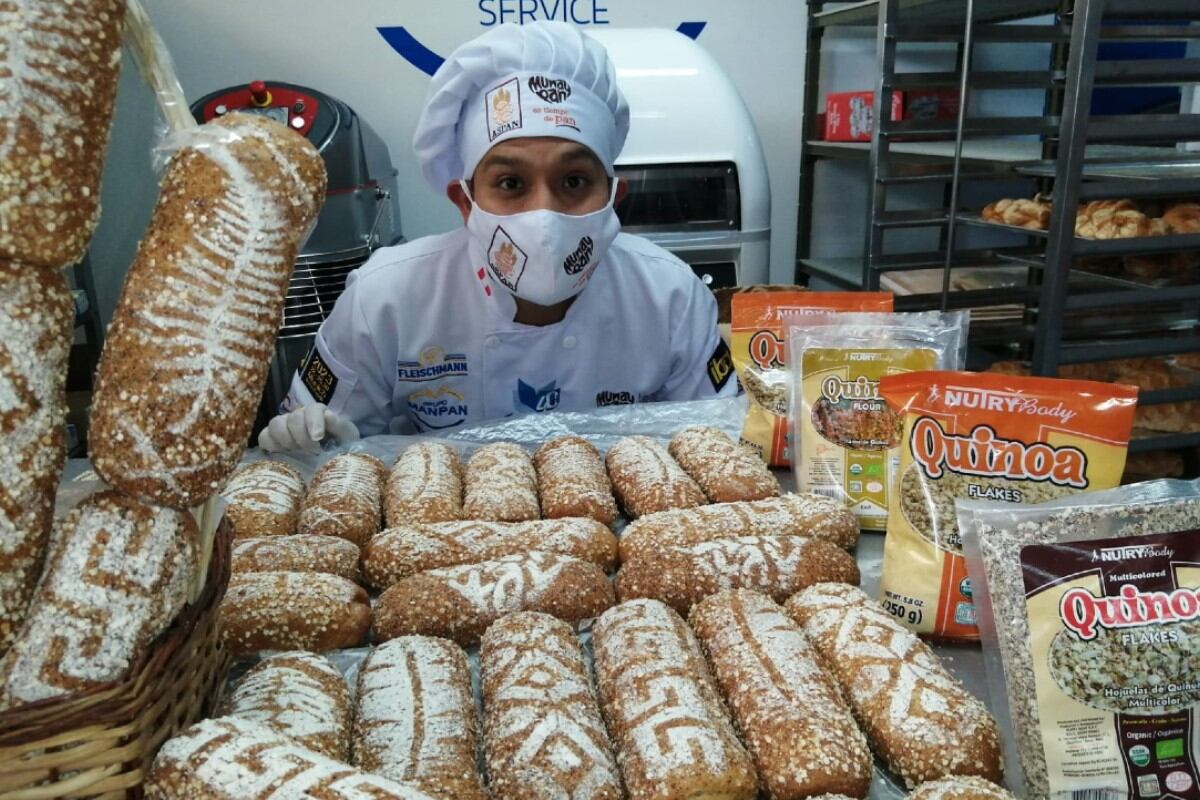 Panaderos peruanos en Campeonato Nacional del Pan 2021. (Trome / Isabel Medina)