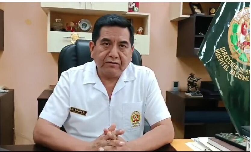 General Médico PNP Moisés Rojas Arcos, director del Hospital PNP, dio detalles de las heridas que sufrieron los suboficiales, y que vienen siendo tratadas en el nosocomio.