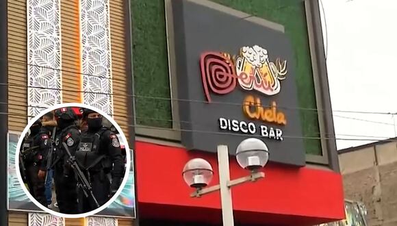 SJL: Intervienen discoteca y detienen a 180 personas, en su mayoría extranjeros, con armas y drogas