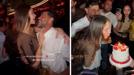 Natalie Vértiz celebró sus 34 años junto a Yaco Eskenazi