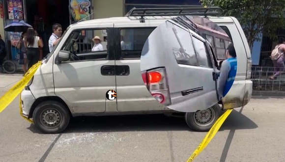 TROME | Balean a colectivero cerca a la estación Bayóvar en SJL. Video: X