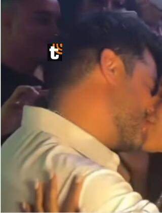 Shirley Arica y Pablo Heredia se dan apasionado beso y se van de la mano tras fiesta: ¿Oficializaron?