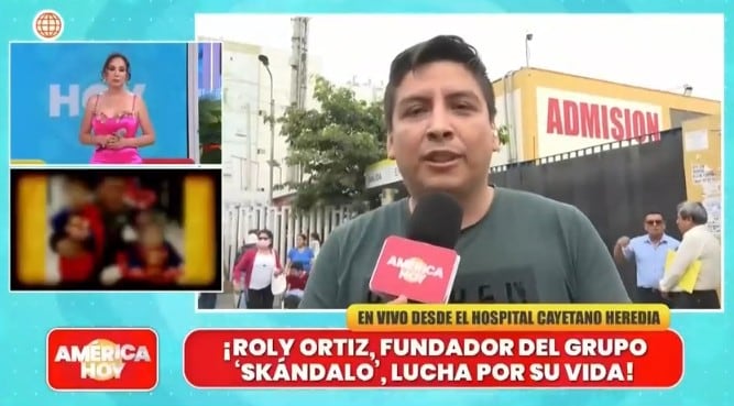 Hijo de Roly Ortiz pide apoyo para su padre.