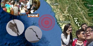 Tras el fuerte temblor de magnitud 6 en Chimbote siguen las réplicas. IGP enfatiza sobre el riesgo del silencio sísmico en la costa peruana. (Foto composición. Isabel Medina / Trome).