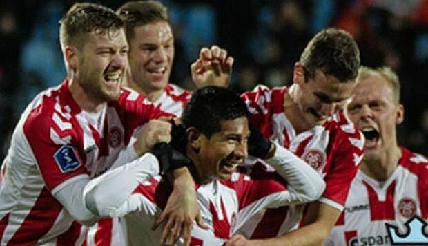 Edison Flores marcó gol al último minuto y le dio la clasificación a su equipo en Dinamarca (VIDEO)