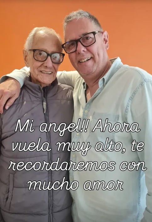 Hijo de Guillermo Rossini anunció su fallecimiento. (@rossinicoco)