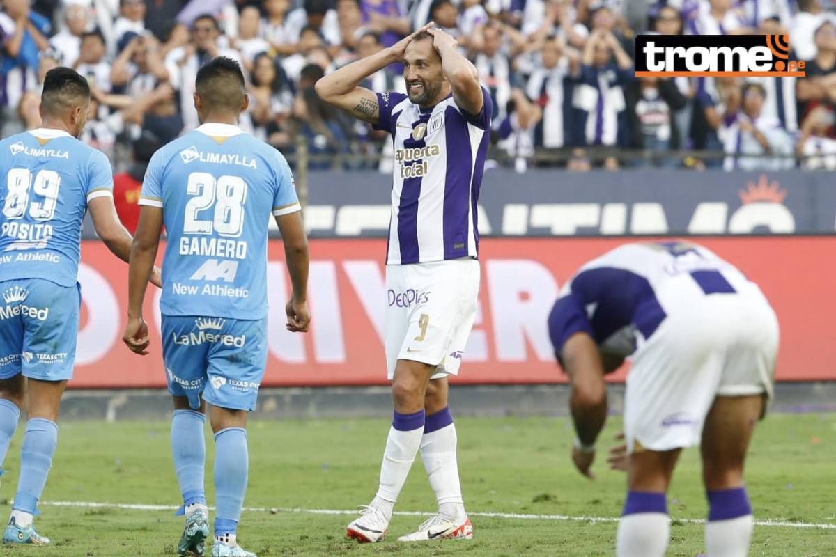 Hernán Barcos generó ocasiones; pero no se le abrió el arco. (Foto: Violeta Ayastra @gec)