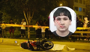 ¡Lo arrinconaron en un parque! sicarios asesinan de ocho balazos a joven de 18 años en Canto Rey