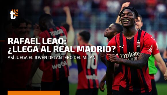¿Rafael Leao al Real Madrid? El club blanco buscaría cerrar el fichaje del crack de Milan