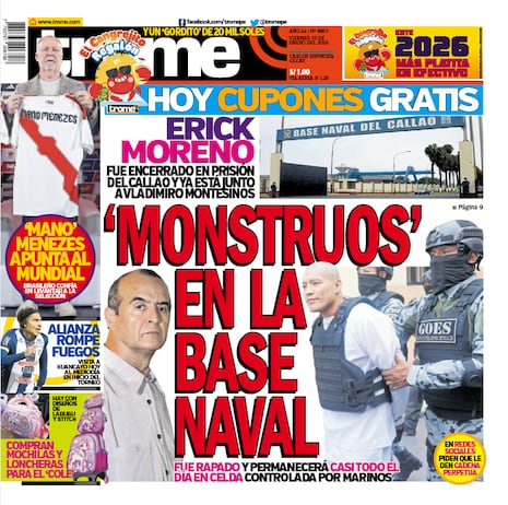 ‘MONSTRUOS’ EN LA BASE NAVAL