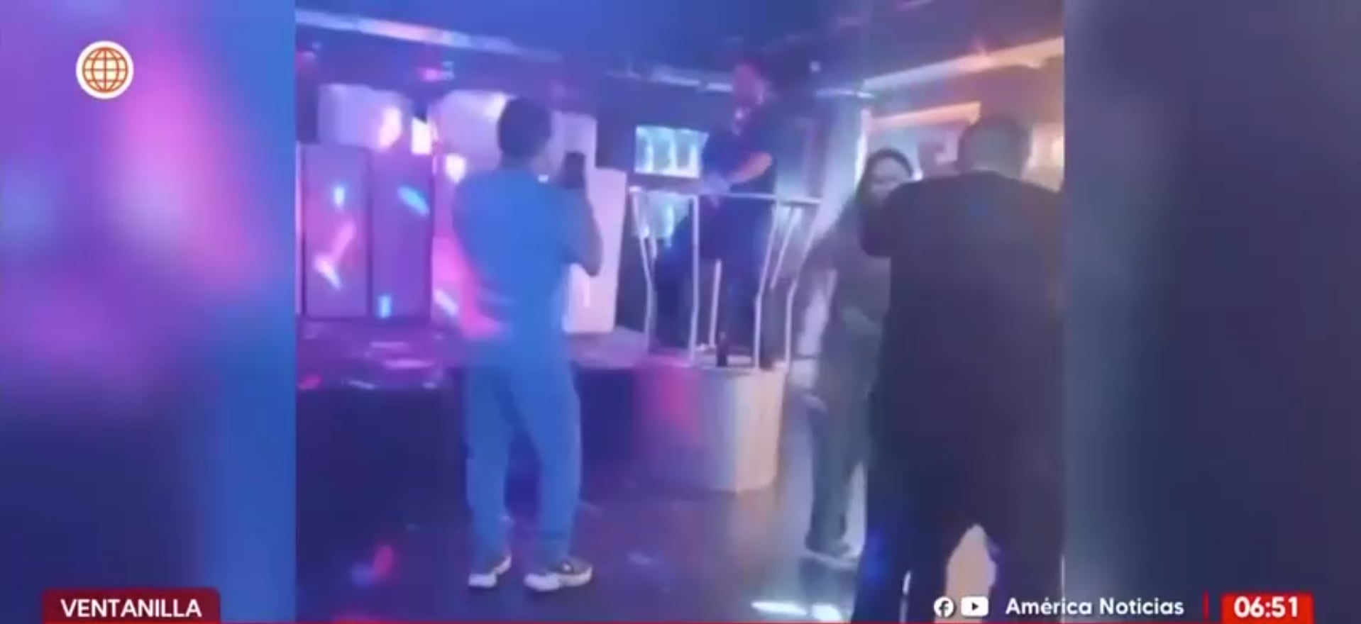 Las cámaras de seguridad del nosocomio captaron la salida de los implicados la noche del pasado 6 de diciembre. Foto: América Noticias