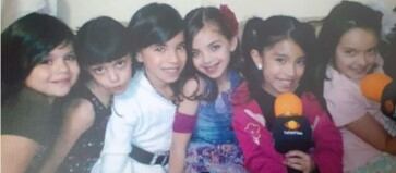 La actriz junto a sus colegas en "Pequeños gigantes" (Foto: reencuentro gigante / Instagram)