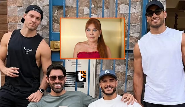 Magaly Medina revela que Said Palao, Mario Irivarren, Patricio Parodi y Francho hicieron otro "viaje de solteros".