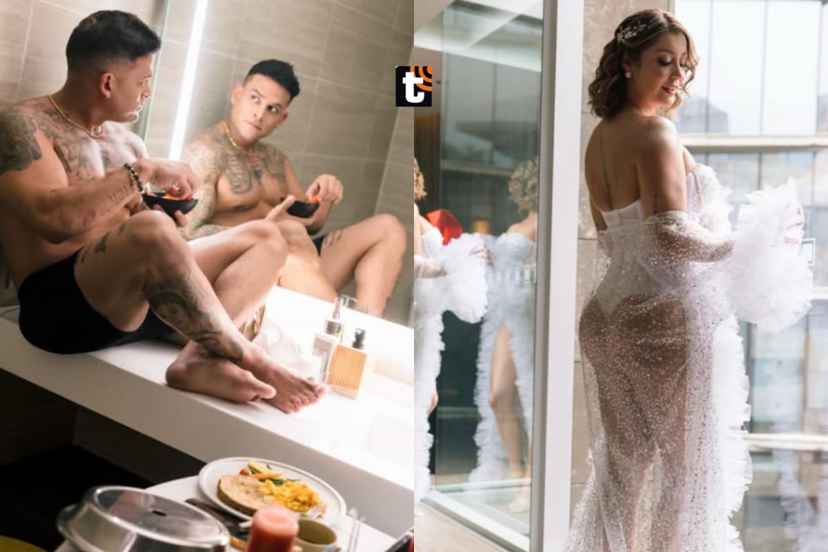 Magaly lapida a Karla y Christian por compartir fotos en poca ropa el día de su boda.